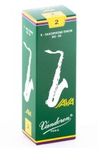 Tenor Sax JAVA Reeds Strength 2; Box of 5