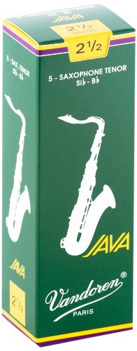 Tenor Sax JAVA Reeds Strength 2.5; Box of 5