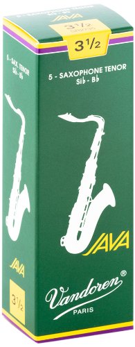 Tenor Sax JAVA Reeds Strength 3.5; Box of 5