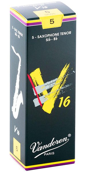 Tenor Sax V16 Reeds Strength 5; Box of 5