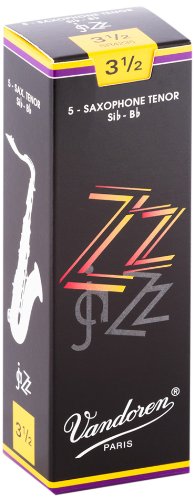 Tenor Sax ZZ Reeds Strength 3.5; Box of 5