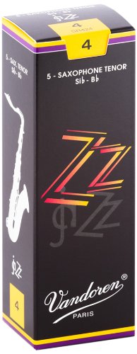 Tenor Sax ZZ Reeds Strength 4; Box of 5