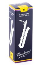 Bari Sax Traditional Reeds Strength 5; Box of 5