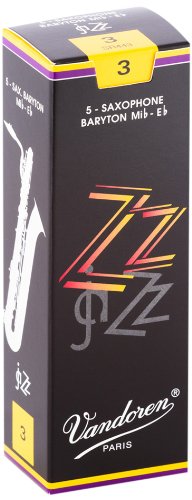 Bari Sax ZZ Reeds Strength 3; Box of 5