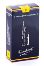 Sopranino Sax Traditional Reeds Strength 2; Box of 10