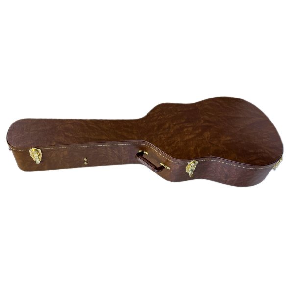 Hardshell Case for Dreadnought Acoustic Guitars in Brown