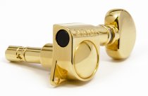 Rotomatic 18:1 Self Locking 3 Per Side Machine Heads, Gold