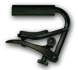 Capo Noir Series, Black Chrome For Banjo/Mandolin