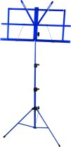 Folding 3 Section Sheet Music Stand W/ Carrying Bag Blue