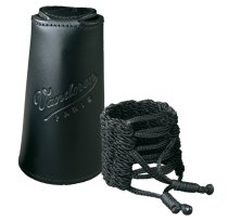 Klassik Ligature and Leather Cap for Bb Clarinet with 3 Interchangeable Pressure Plat