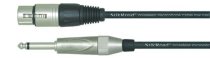 High-Z Microphone Cable (XLR F+1/4″ Plug)