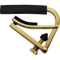 Original Series, Unplated Brass Capo For Steel String Guitar