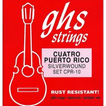 Cuatro Puerto Rico Silverwound Strings (10-String Set, Ball End, 11 - 41)