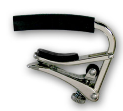 Standard Series, Polished Nickel Capo For 7.25" Radius Neck