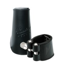 Leather Ligature and Leather Cap for Eb Clarinet