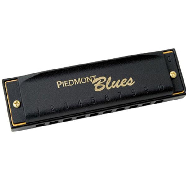 Piedmont Blues Harmonica Set with Case (7 Piece Set)