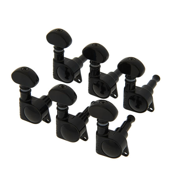 Rotomatic Machine Heads Mid-Size, Black