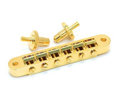 Tune-O-Matic Electric Guitar Bridge, Gold