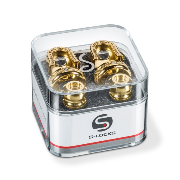 S-Lock Strap Locks (2 pieces), Gold (SCH447)