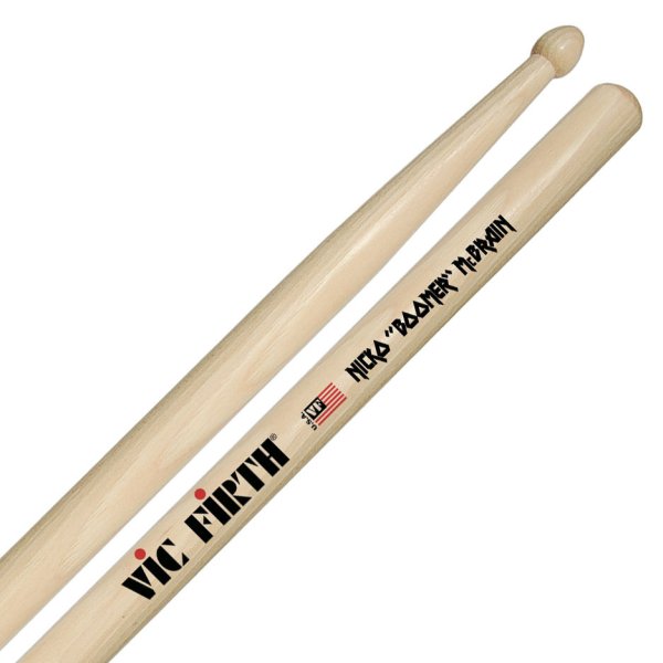 Nicko McBrain Signature Drumsticks