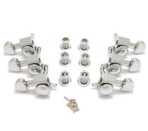 Mini Roto-Grip Locking Rotomatics Tuners - 3 and 3 - Chrome