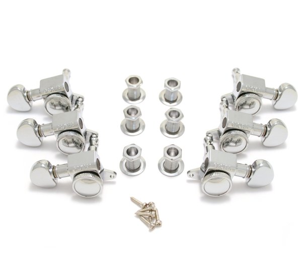 Mini Roto-Grip Locking Rotomatics Tuners - Chrome