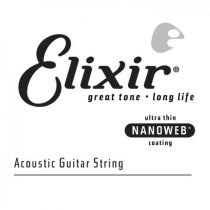 Nanoweb 80/20 Bronze Acoustic .022, Single Guitar String