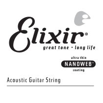 Phosphor Bronze Acoustic Guitar String with Nanoweb Coating - .042