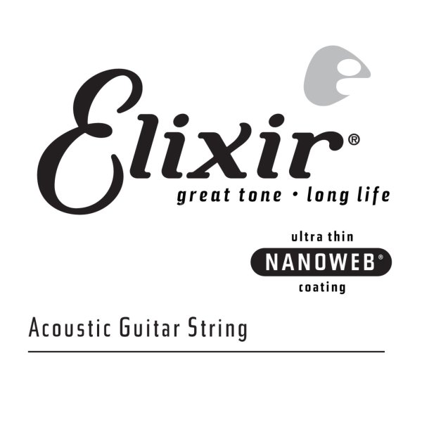 Phosphor Bronze Acoustic Guitar String with Nanoweb Coating - .042