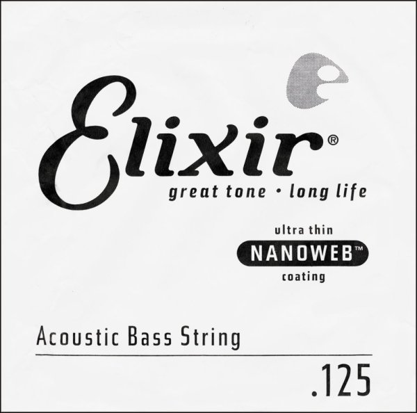 .125 Nanoweb Single Bass String