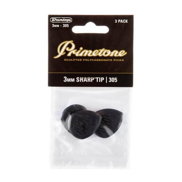 3.0mm Large Round Tip Primetone® Guitar Pick (3/pack)