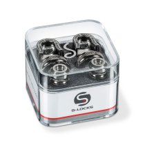 S-Lock Strap Locks (2 pieces), Ruthenium (SCH449)