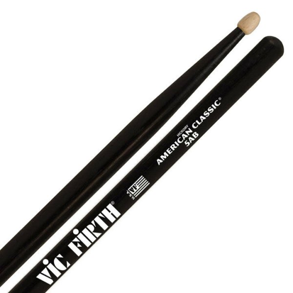 American Classic Hickory Drumsticks 5AB (Black)