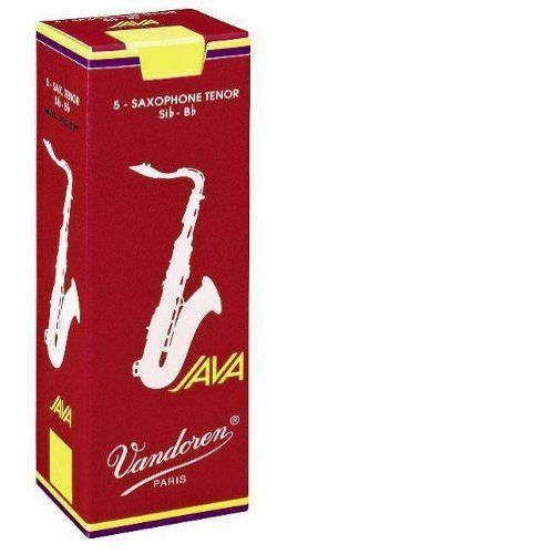 Tenor Sax JAVA Red Reeds Strength 1.5; Box of 5