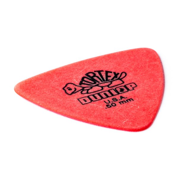 Red 0.50mm Tortex® Triangle Guitar Pick (6/pack)