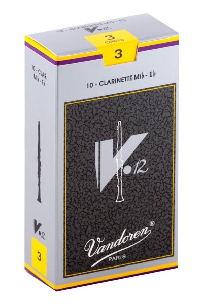 Eb Clarinet V 12 Reeds Strength No. 3, Box of 10