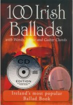 100 Irish Ballads Book and CD