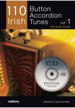 110 Best Irish Button Accordion Tunes | Volume 1 (Melody & Chords) & CD