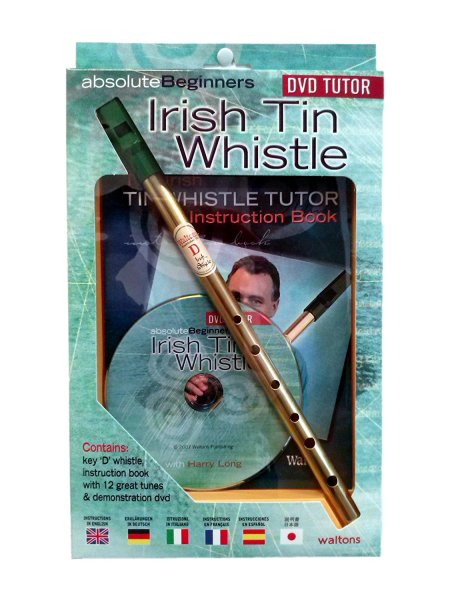 Absolute Beginners Irish Tin Whistle & DVD Pack