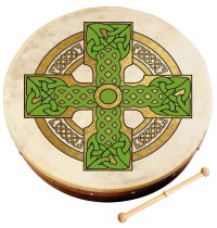 8″ CLOGHAN CROSS Bodhran