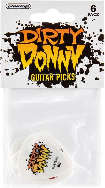 0.60mm Dirty Donny 1 Blackline Art Picks (6/pack)