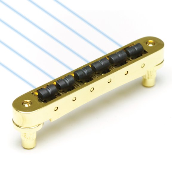 Ghost Loaded Resomax NV 4mm Tune-O-Matic Bridge - Gold