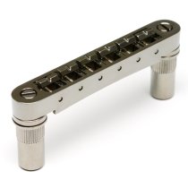 Resomax NV1 6mm Tune-O-Matic Bridge - Black Nickel