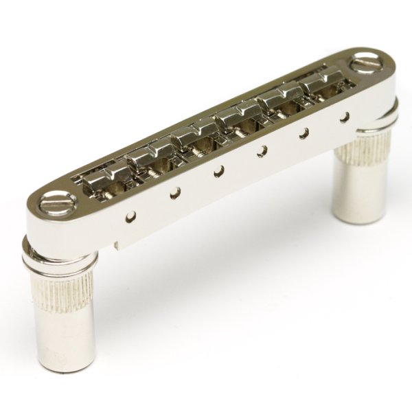 Resomax NV1 6mm Tune-O-Matic Bridge - Nickel