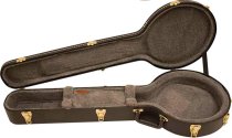 Flat Top Banjo Case, Black