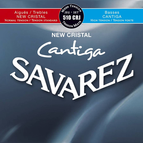 510CRJ New Cristal/Cantiga NT/HT Guitar Strings, Full Set