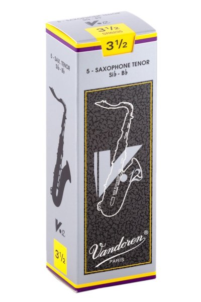 Tenor Sax V.12 Reeds Strength 3.5; Box of 5