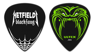 Hetfield Black Fang Guitare Picks 0.94mm (6 Pieces)