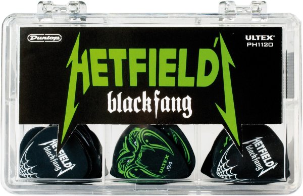 Black Fang Hetfield Guitar Pick Cabinet (108 picks)