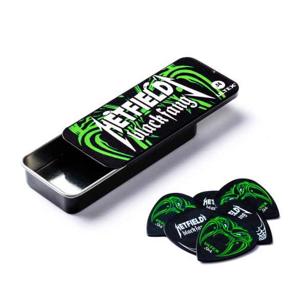 James Hetfield Black Fang Pick Tin, 6 Picks